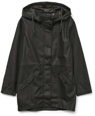 s Giacca Impermeabile da Donna, Nero, M
