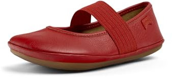 Camper Right 80025 Ballerina, Bright Red 153, 7.5 UK Child