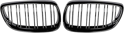Parrilla frontal para 3 series E92 E93 M3 2006 – 2009, color negro brillante