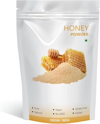 Honey Powder 100gm, Dried Honey for Food, Beverages, Bakery, Cosmetics | Natural Sweetener