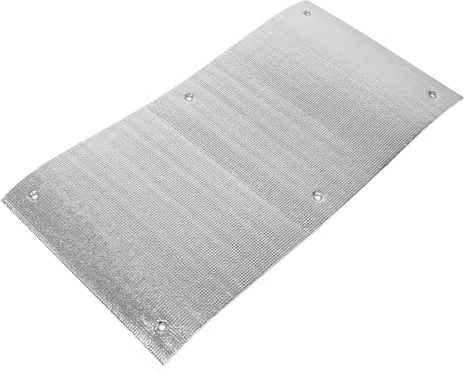 WHAMVOX Película Aislante para Ventanas con Succión Lámina Reflectante de Aluminio Doble Cara Bloqueo de Calor y Protección Solar para Reducción de Temperatura Verano Privacidad y