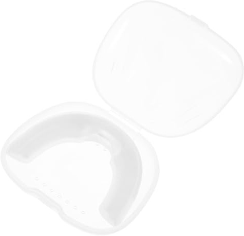 Veemoon Protector Bucal Antirronquidos de Silicona Alimenticio Férula Nocturna Ergonómica para Adultos Cómodo y Seguro para Dormir y Evitar Rechinar Dientes