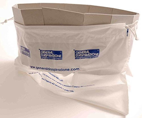 0102635 SACCHETTI RICAMBIO MOD. 10 e MOD. 1000 KIT SACCO + TENDISACCO 10 PEZZI