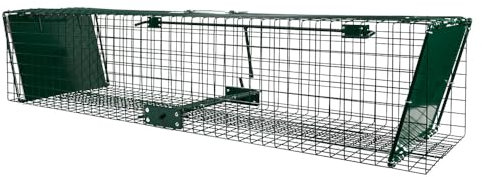 BOXTRAP - Boîte à Fauve avec 2 Portes Invisibles - Piège Inoffensif Idéal pour Renards, Fouines, Martres - 103 x 31 x 31cm