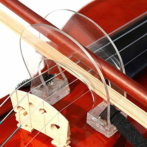 Violin Bow Collimator Adjuster Keep Fiddle Bow Straight, Violin Straight Guide Tool for Beginners (For 1/2-4/4 violin)