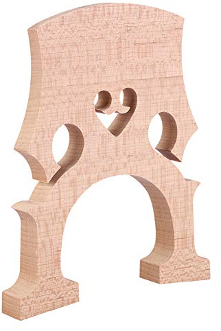 MAPLE WOOD CELLO BRIDGE REPLACEMENT PARTS Sturdy AND -RESISTANT FOR 1/2 1/4 1/8 CELLOS (Cello size 1/4)