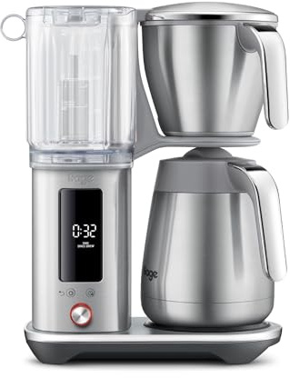 Sage - The Luxe Brewer Thermal One Touch Crafted Coffee - SCA Golden Cup, Programmable, Dual-Wall Thermal Carafe, Cone & Flat Bottom Filters, 1.77L Removable Water Tank