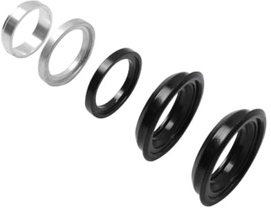 SFCNCVBTBX Styrlager Headset Set for Ninebot MAX G30 G30D elektrisk skoterskål Aluminiumlager Ring Manganstål delar Tillbehör till skotrar(A set)