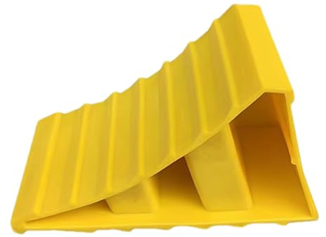 Cuñas para ruedas antideslizantes – Tope neumáticos de 30 cm, cuñas iPortátiles para camiones, coches | ruedas para evitar el rodaje del vehículo, kit de seguridad para la estabilidad