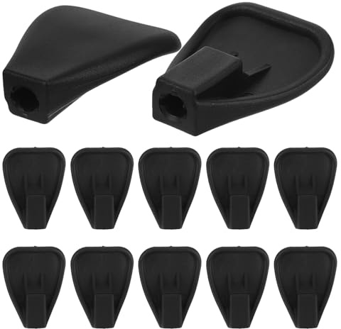 HOLIDYOYO 12Pcs Office Chair Lift Handle Replacement, 8Mm U-Shaped Recliner Lever for Computer and Gaming Chairs, Universal Height Adjustment Spare Parts for Home and Workplace Seating