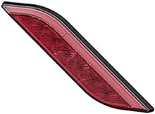 HELLA 2NE 013 343-051 Retronebbia, Shapeline Style Slim, LED, 24/12V, incollato, colore diffusore luce rosso, Spina AMP, 2a... poli, posteriore Sx