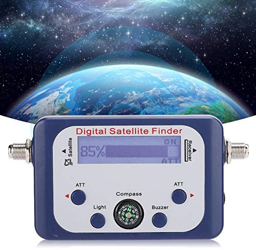 143 Détecteur de Satellite Portable, amplificateur intégré léger, détecteur de Signal numérique avec écran LCD