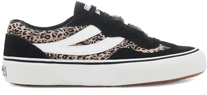 Superga 2941 Revolly Damen Leinwand, Leopard, 38 EU