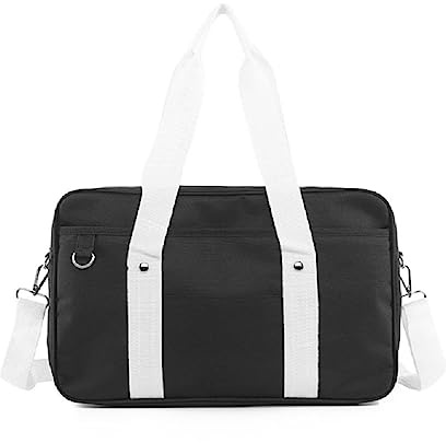 Lamala Messenger Bag Japanischen Stil JK Uniform Crossbody Umhängetasche Mehrzweck Tragetasche Mädchen Student Handtasche Satchel Taschen Blau Und Weiß Taschen
