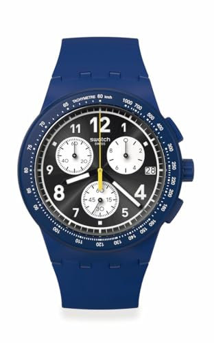 SWATCH OUTLET Swatch Montre Nothing Basic About Blue