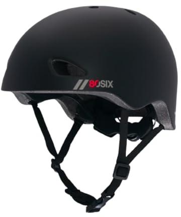80SIX E-Ride Helmet with LED Light for Youth & Adults – Adjustable Bike Helmet for E-Bike, Biking, Skateboarding & Outdoor Sports