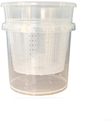 Maceta de autorriego, absorción automática de agua para orquídeas Phalaenopsis que evitan el riego excesivo y promueven el crecimiento (B 14 cm)