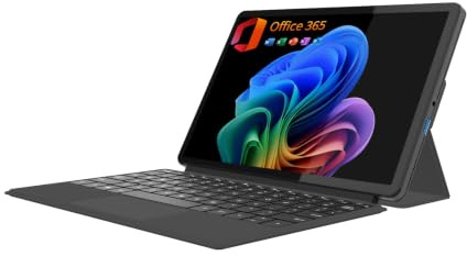 2-in-1 Laptop/Tablet (2026), 1-Year Office 365, 10.1 FHD IPS Touchscreen