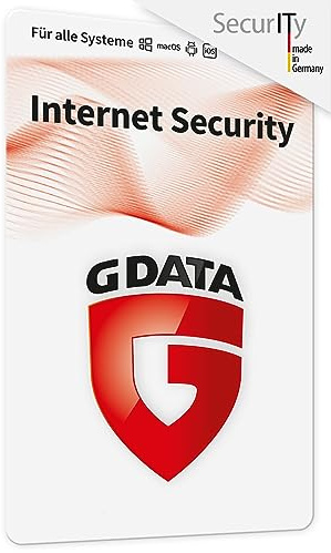 G DATA Internet Security 2020 | 1 Gerät - 1 Jahr | Trust in German Sicherheit | Antivirus für Windows, Mac, Android, iOS | DVD-ROM