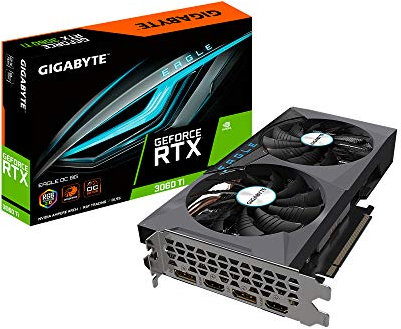 Gigabyte GeForce RTX 3060 Ti Eagle OC 8GB Tarjeta gráfica