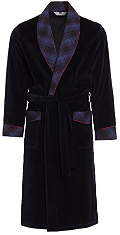 Robe de chambre pour hommes Revise Vasco RE-104 Velours