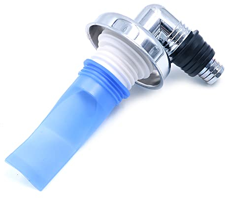 CENPEK Drain Backflow Drain Seal Discharge Hose Connection Head for Washing Machine Drain Pipe and Sewer Drain Pipe Connector Bend Chrome