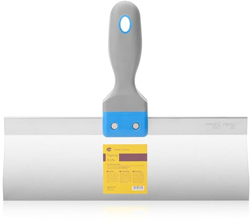 Bates- Taping Knife, 12 Inch, Stainless Steel Drywall Taping Knife