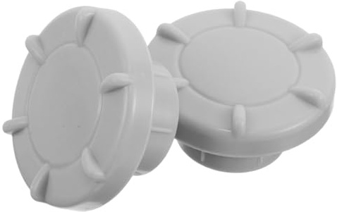 Yardwe 2 Stück Robuste Kunststoffschutzkappen für Indoor Rutschen Lockerung Zubehör für Kleinkinder Rutschen Sicher und