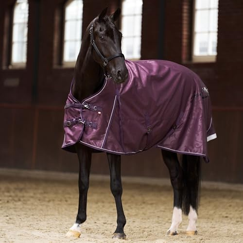 Imperial Riding Coperta da esterno IRH Super-Dry 200 g, impermeabile e traspirante, poliestere 600D da 200 g, robusta coperta invernale per cavalli, design elegante e vestibilità comoda, fico 115