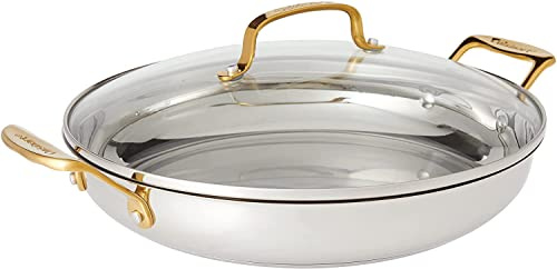Cuisinart C7M25-30DGD 12 Inch Everyday Pan, Stainless Steel