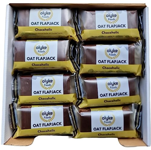 Olyke Chocoholic Oat Flapjacks 90g (Box of 24)