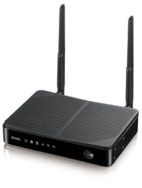 Router Interior 4G LTE-A de 300 Mbps de Zyxel con gestión en la Nube Nebula | Conmutación por Error de WAN Dual| Comparta WiFi AC1200 con 32 Dispositivos | Plug & Surf [Nebula LTE3301-PLUS]