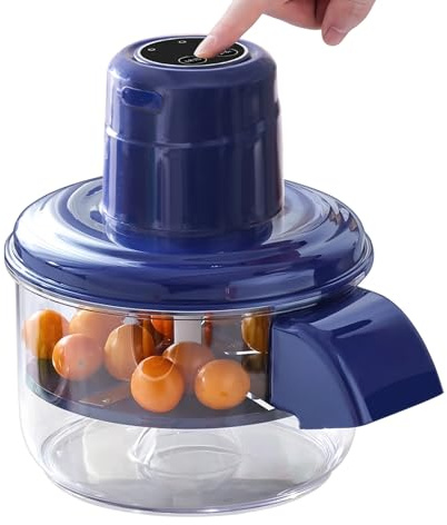 Dispositivo Per Sbucciare L'uva - Dispositivo Per Rimuovere La Buccia Della Frutta Da 10 Cm, Sbucciatore Compatto Per Bacche | Gadget Ricaricabile Per Scuoiare Prodotti, Per Spuntini Da Cucina, Viaggi