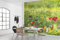 Komar Vlies Fototapete WIESENZAUBER II | Tapete, XXL, Dekoration, Natur, Landschaft, Schlafzimmer, Wohnzimmer, Büro, Flur | Größe 450 x 280 cm (Breite x Höhe) | SHX9-094