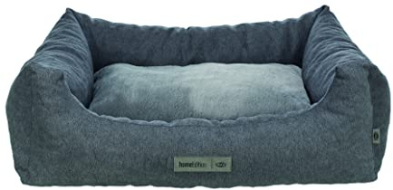 Trixie Liano 37981 Hundebett, quadratisch, 80 × 60 cm, grau