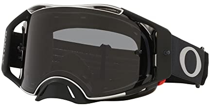 Oakley Airbrake MX Goggles, Tuff Blocks Black Gunmetal w Dark Grey