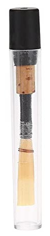 Oboe Reed Medium Soft Oboe Reeds Cork Reed Wind Instrument Parts with Transparent Tube Sleeve(1Pc) Oboe Reeds Musical Instrument Accessories Oboe Reed