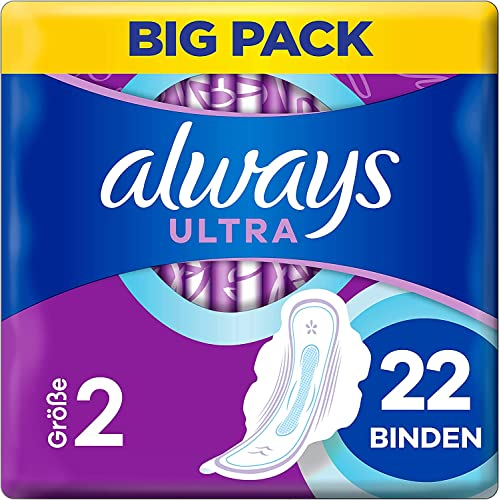 always Ultra Binde Long mit Flügeln BigPack 22