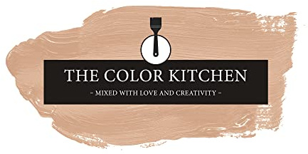 Livingwalls THE COLOR KITCHEN helle Wandfarbe - Malerfarbe für Wohnzimmer und Schlafzimmer - matte Innenfarbe in Orange - 2,5l Deckfarbe in TCK6021