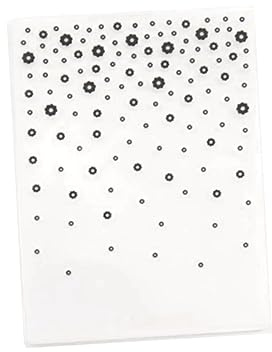 Operitacx Plantilla de plástico para embossing troqueles para hacer plantillas de estampado plantilla de troqueles de corte en relieve Molde de estampado modelo