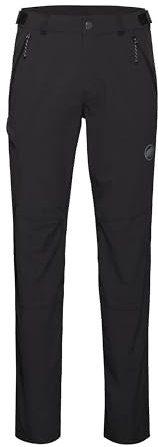 Mammut Runbold IV Pants Men | Wanderhose für Herren, Outdoor Kleidung, Für Hiking und Trekking | 50, Schwarz