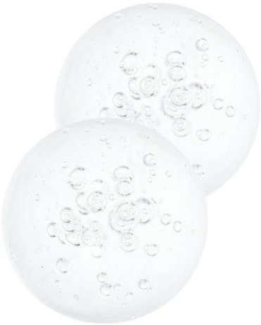 YARNOW Lot De 2 Boules De Verre pour Fontaine Globe D'Observation De La Planète Terre Fontaine D'Intérieur Fontaine De Table Boules Décoratives pour Centre De Table Boule De