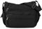 irisaa Umhängetasche Damen, Canvas Multifunkionale Schultertasche, Casual Handtasche mit vielen fächern für Schule Shopping Arbeit, Unisex, Damen Tasche:O-Schwarz