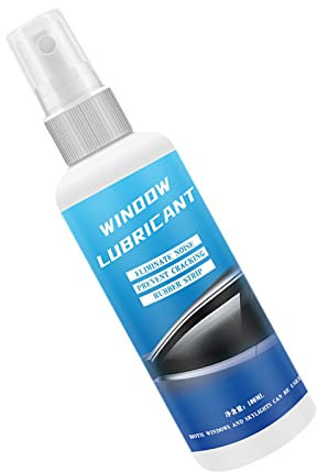 ZORQ 5 Pcs Lubrifiant Silicone pour fenêtre | Restauration Surfaces en Caoutchouc Automatique 100ML,Lubrifiant Multi-Surfaces en Spray pour éliminer Le Bruit et prévenir