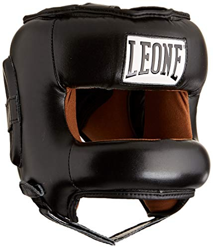 LEONE 1947, Helmschutz, Unisex-Erwachsene, Schwarz, M, CS425