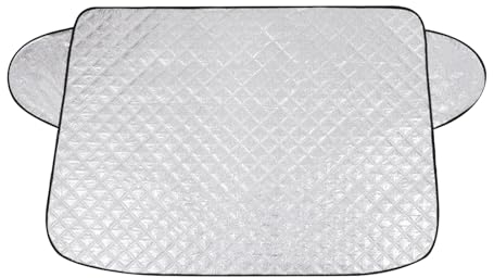 Copriparabrezza, per auto, inverno, protezione per parabrezza, sole, polvere, neve, ghiaccio, gelo, disponibile in tutte le stagioni, per auto di diverse dimensioni