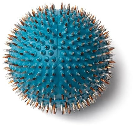 Lyapko Akupunktur Hand/Blau Fußmassageball 4,0 Ag 656 Nadeln – Premium Akupressur Aktivmassagegerät Unisex Erwachsene Einzigartiges patentiertes Applikator Therapiegerät Sport Massageball Igelbälle