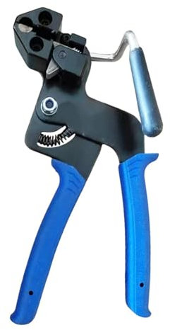 Strumento di taglio della cravatta con cerniera, strumento di serraggio della cravatta con cerniera, fermacavi in acciaio inossidabile, fermacravatta autobloccanti, taglierina per cavi, clip per atta