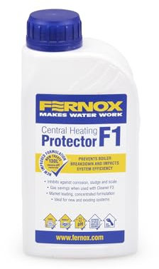 LavaTap – Fernox F1 Central Heating Inhibitor 500 ml – Inhibitor for Central Heating Systems, Radiator Inhibitor for Rust and Limescale, Improves Flow, Reduces Noise and Heating Bills