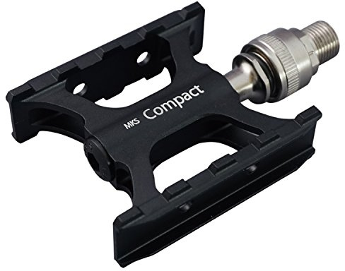 (MKS) Bicycle Pedal Compact Ezy (Compact Easy) Black